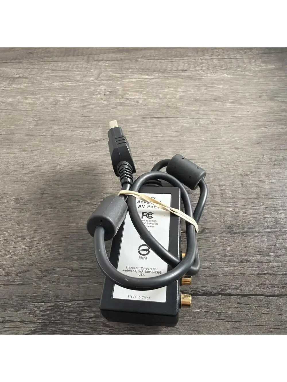 Original Xbox Advanced AV Pack Adapter X08-25261 OEM